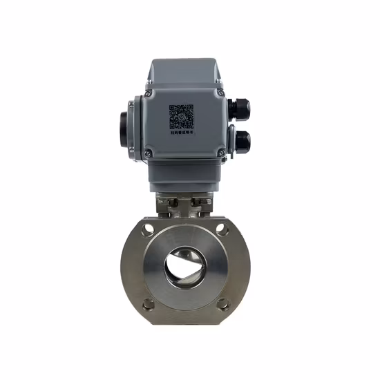 角度流れ方向用電気制御弁